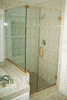 right angle shower