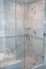 right angle shower